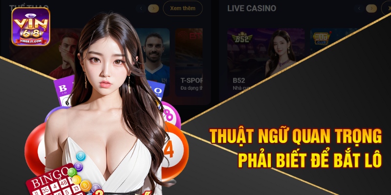 Cách Bắt Lô Chuẩn Xác Tại Vin68 Khiến Cao Thủ Phải Nể Bạn 1 Thuật ngữ quan trọng phải biết để bắt lô